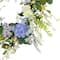 26" Eucalyptus, Hyacinth, Hydrangea & Fern Artificial Spring Wreath